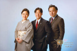 家族の今!、を残す 家族3人、父より高くなるのはもうすぐ!