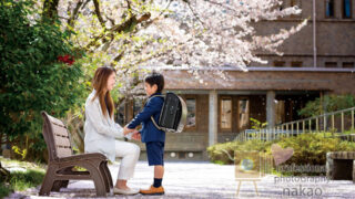 小学校の入学記念写真