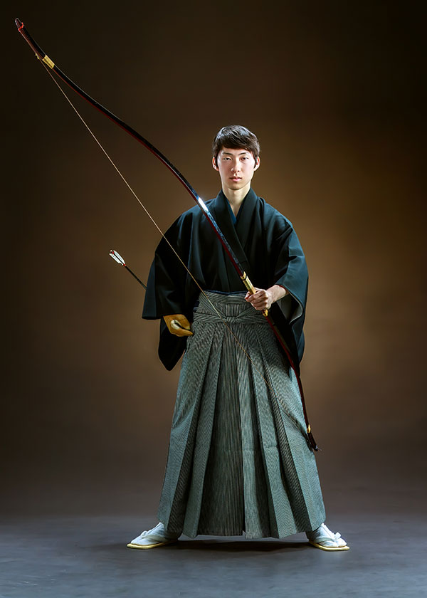 通し矢 出場記念　写真　スタジオ