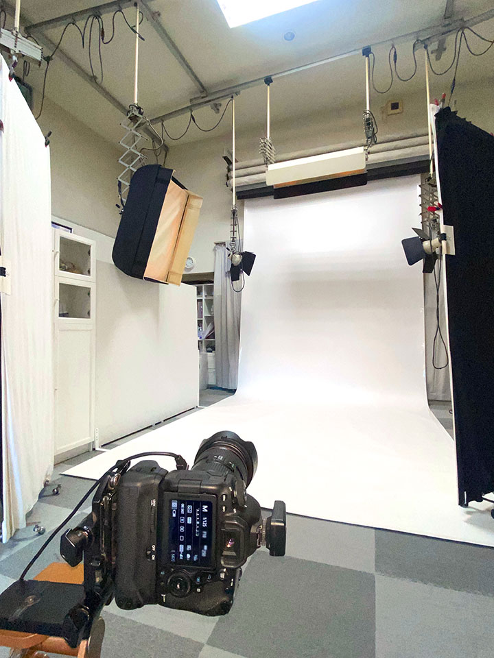 京都・中尾写真場 スタジオ内観 長寿写真撮影