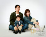 家族写真 お子様のお誕生日にパパママと一緒に
