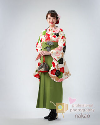 卒業写真2020 ハカマ姿