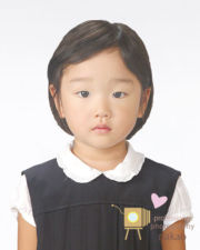 お受験用証明写真