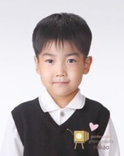 お受験用証明写真