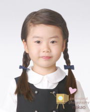 お受験用証明写真