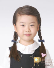 お受験用証明写真